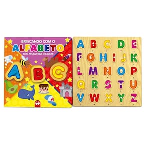 Peças Para Encaixar - Brincando Com O Alfabeto