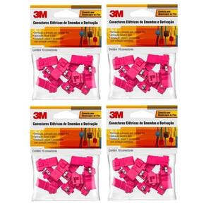 40Un Conector Emenda Derivação Idc 10A 558 3M Scotchlok 1Mm