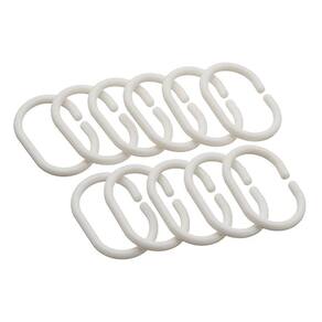 2 Cortina Box Banheiro Branca Pvc Antimofo Resistente