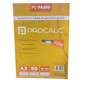 Plástico Para Plastificação Quente A3 307X430Mm Pct Com 50