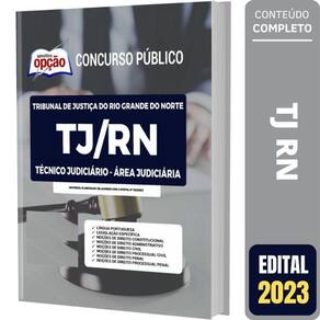 Apostila Tj Rn - Técnico Judiciário - Área Judiciária