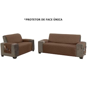 Kit Protetor Sofá 2 E 3 Lugares Classic Face Única 1,10M E
