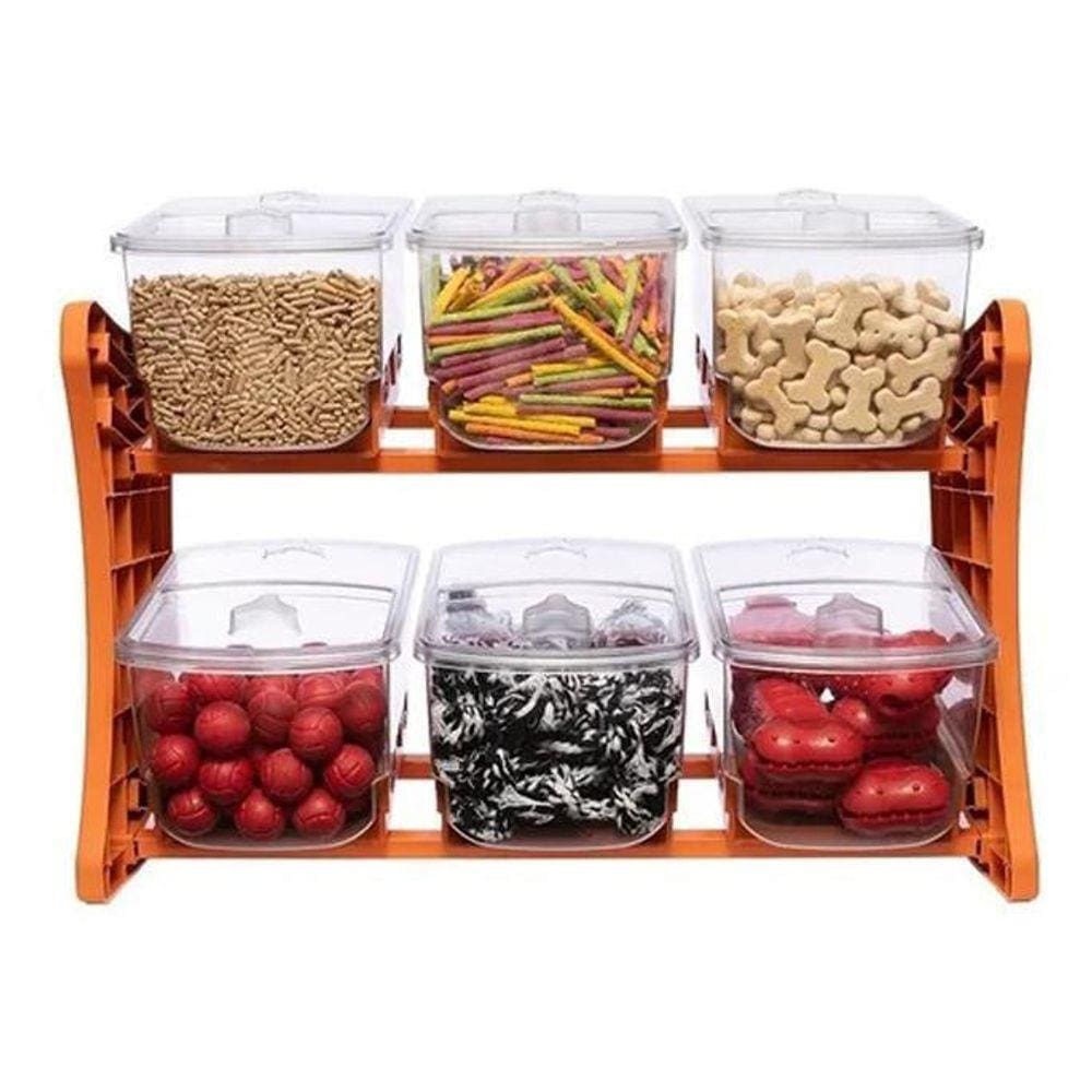 Display 3X2 Dispenser Balcão Pdv Durabox 6 Un 10,5 L Cada