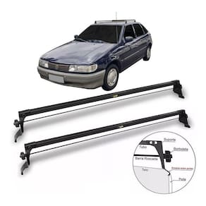 Rack De Teto Bagageiro Pointer 4 Portas Ano 1994 A 1996
