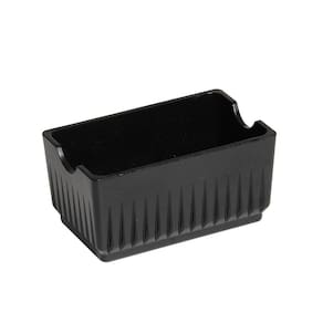 Porta Sachê Elegance Preto em Polipropileno Linha Tropical VEM
