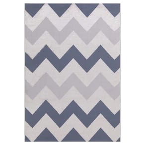 Tapete Nilo 05 Azul E Bege 250 X 300 Edantex
