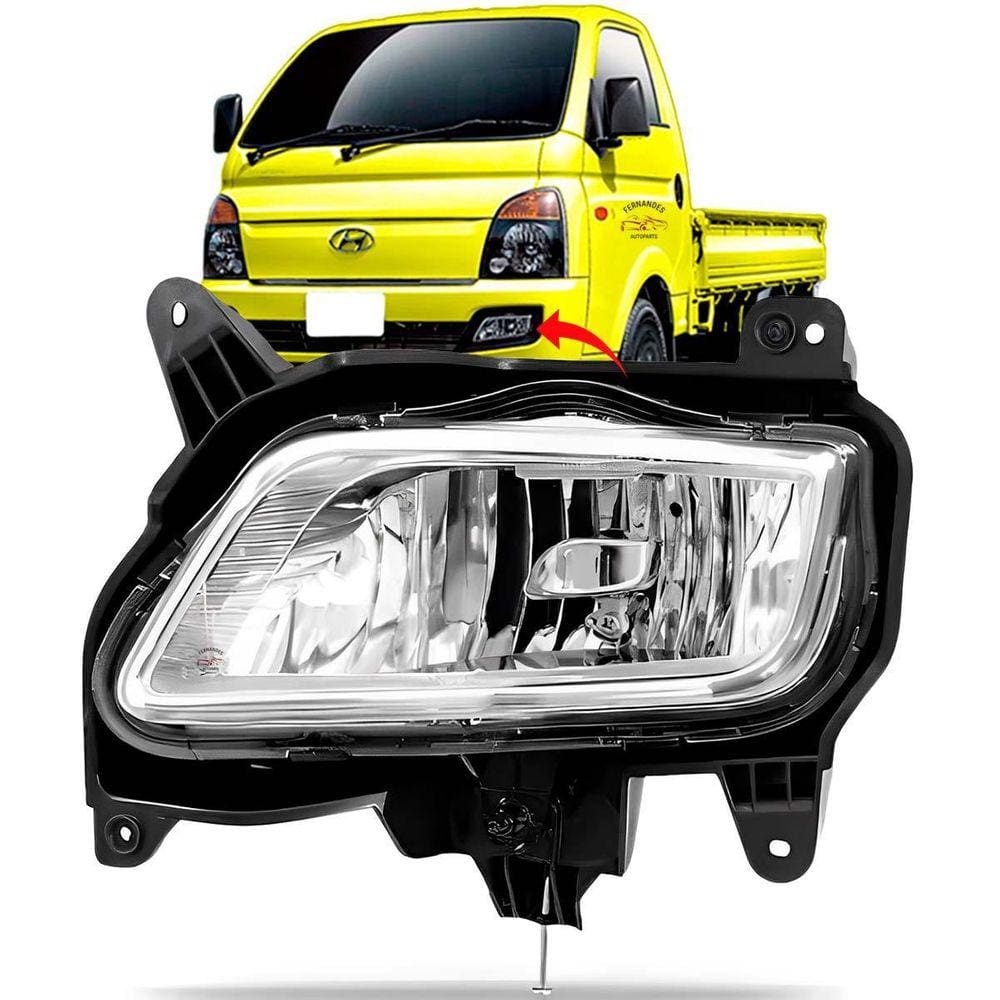 Farol Milha Esquerdo Hyundai Hr 17 18 19