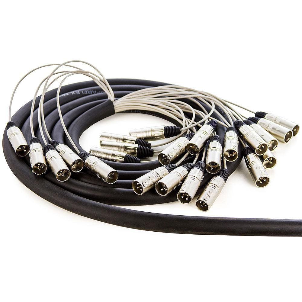 Multicabos Conectores Xlr 24 Vias Santo Angelo - 5 Mt