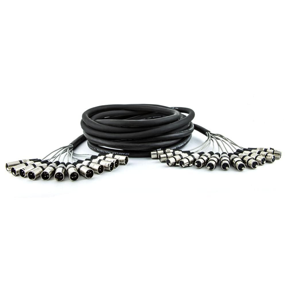 Multicabos Xlr 12 Vias Cirilo Cabos - 4 Mt