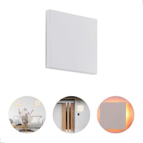 Luminária Arandela Eclipse Parede Luz Indireta Led Externo