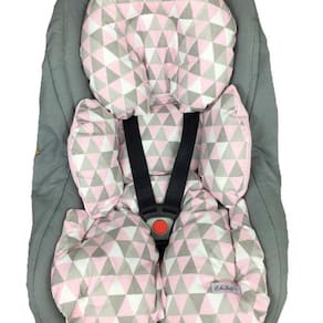 Capa Redutora De Bebe Conforto Modelo Cowboy - Band. Rosa