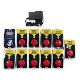Alarme Audiovisual Pcd Help Sem Fio - 10 Botoeiras