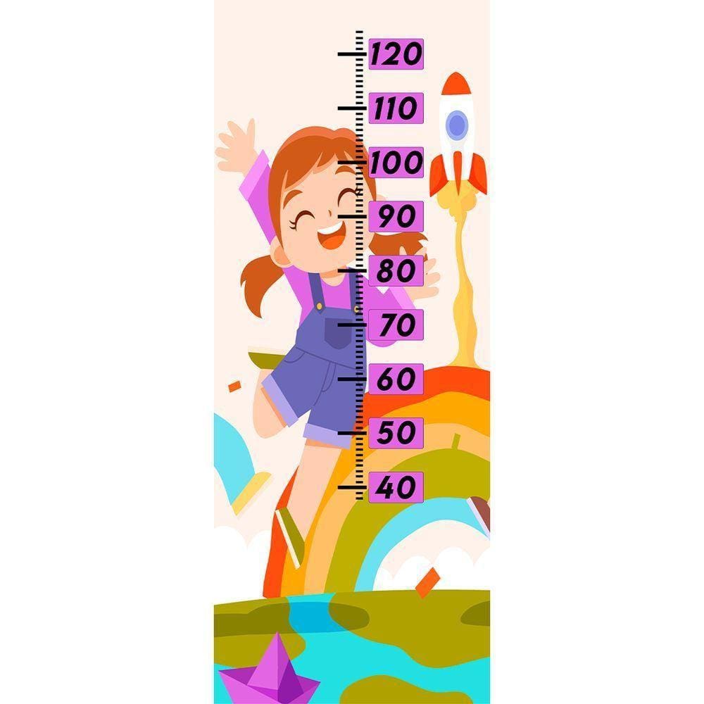 Régua De Crescimento Infantil Menina