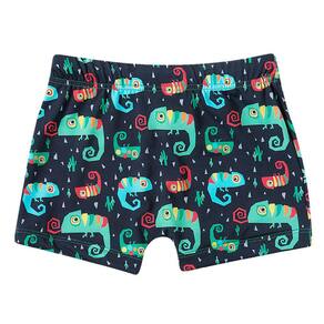 Sunga Boxer Infantil Camaleões Marinho Tip Top