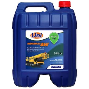 Óleo Mineral Multiaditivado Hidramax Aw 46 20 Litros Ingrax