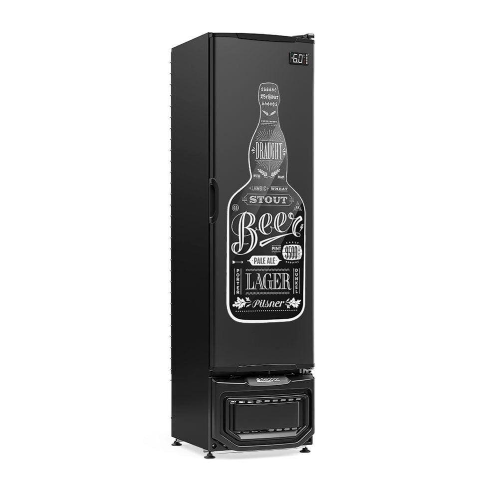 Refrigerador Vertical Cervejeira 230 Litros 127v Frost Free GCB-23E/PR Gelopar Preto