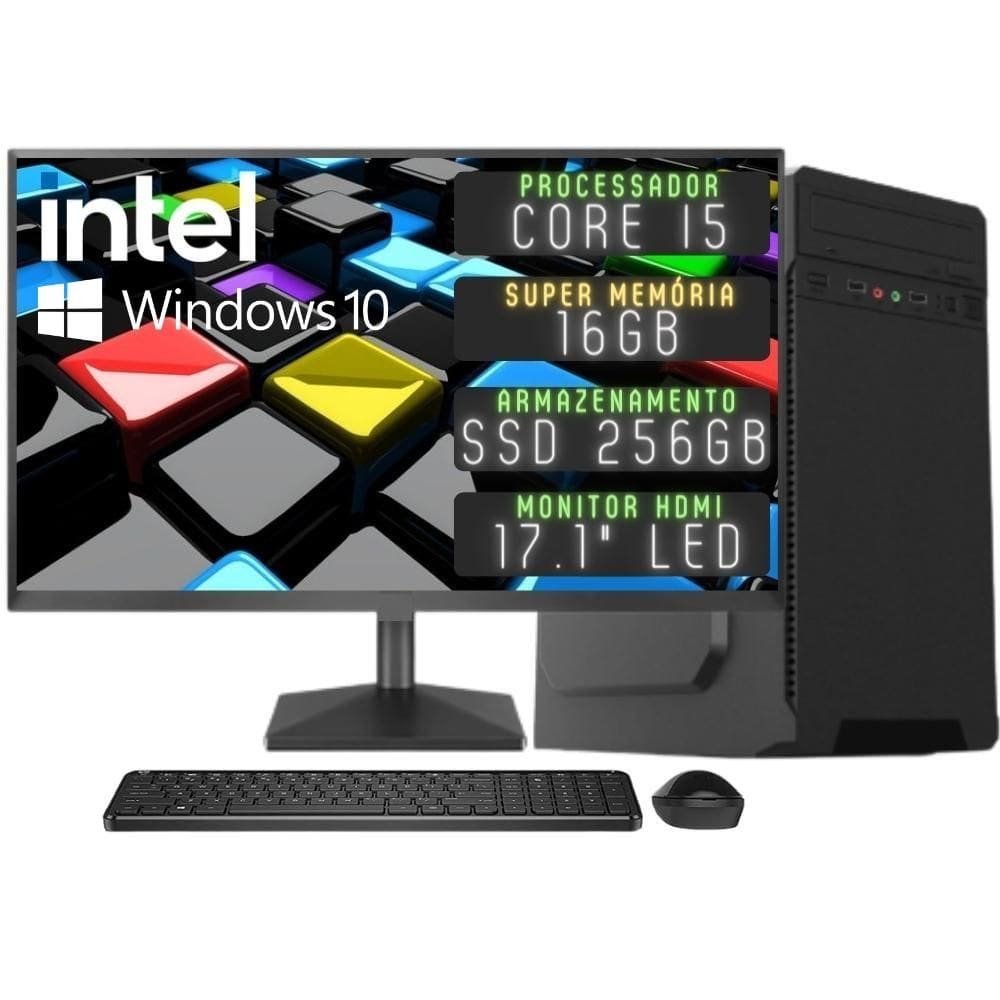 PC Gamer ICC, Intel Core I3, 3.20Ghz, 4GB, 1TB