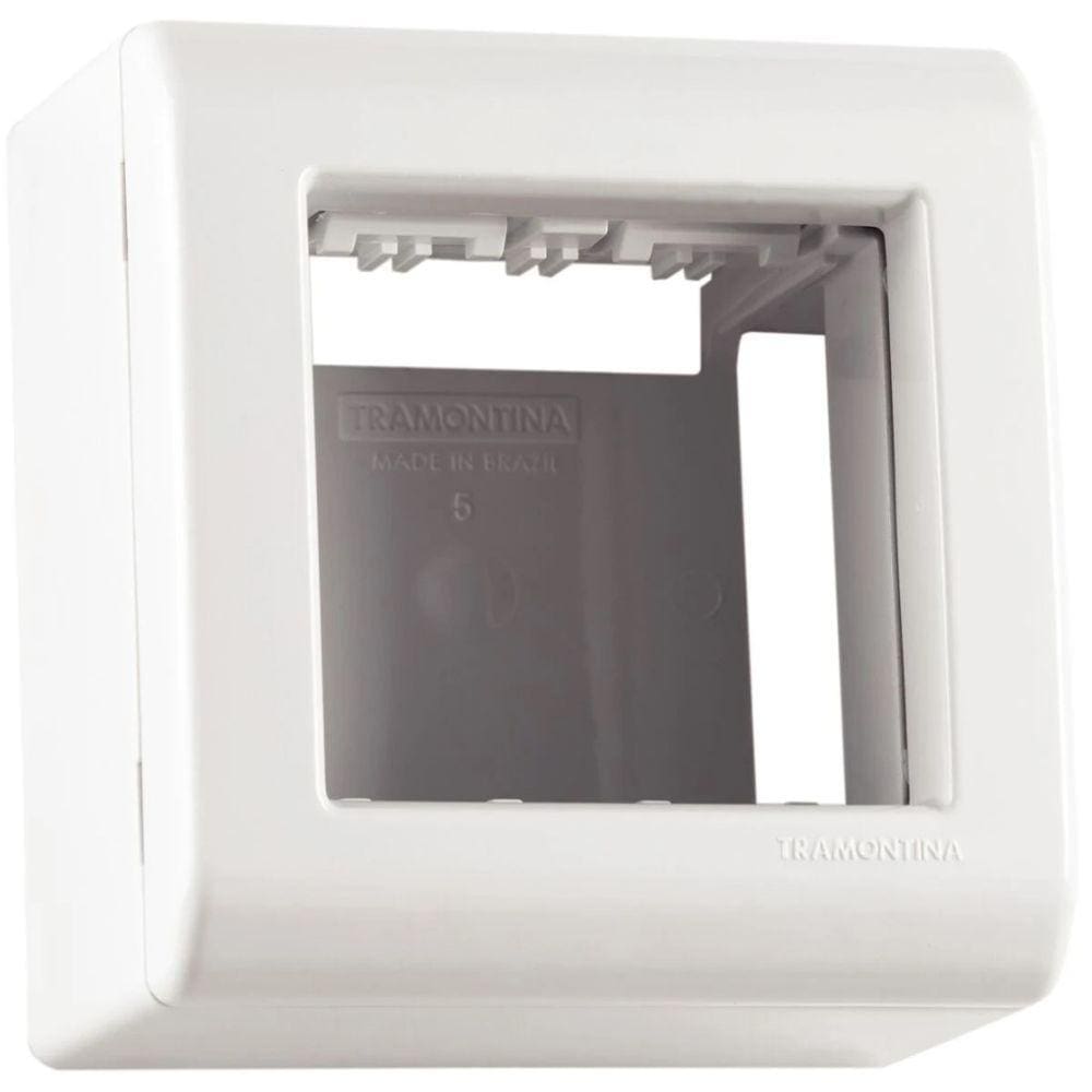 Caixa + Tampa 2 Postos Lizflex Tramontina