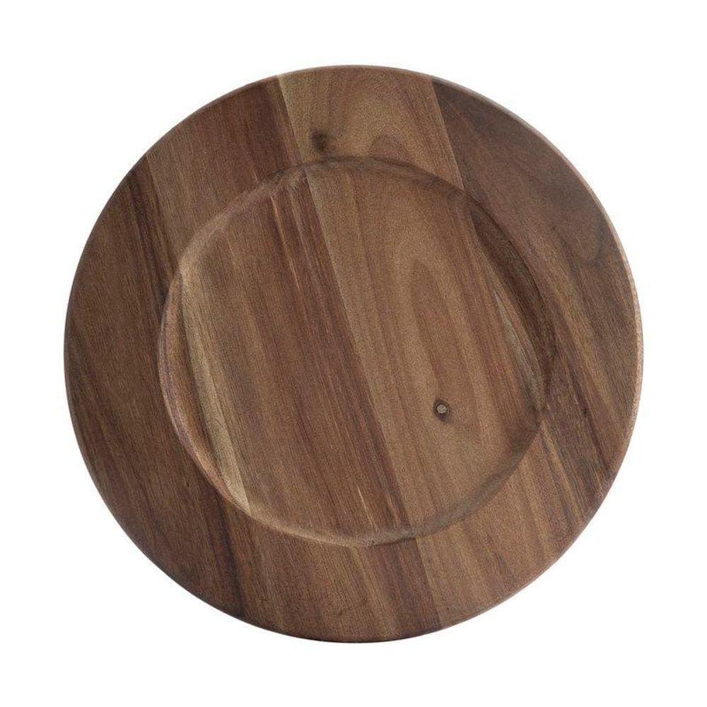 Sousplat Home Style Acácia 30 cm