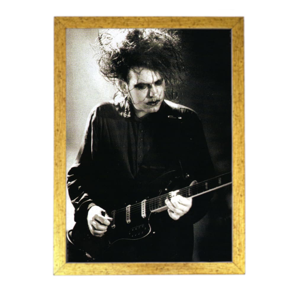 quadro poster com moldura rock post punk the cure DRD8132