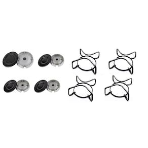 Kit Grelha + Queimador Para Fogão CookTop Suggar - 4 Bocas