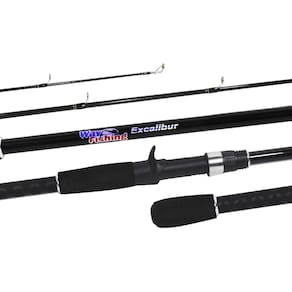 Vara Pesqueiro Carretilha Excalibur 2,40m 20-40 Lb 2 Partes