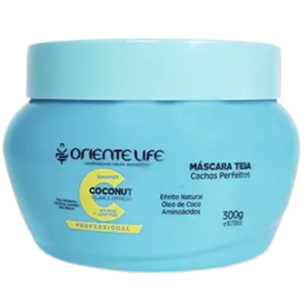 Máscara Hidratante Ativaçao De Cachos Coconut Oriente Life