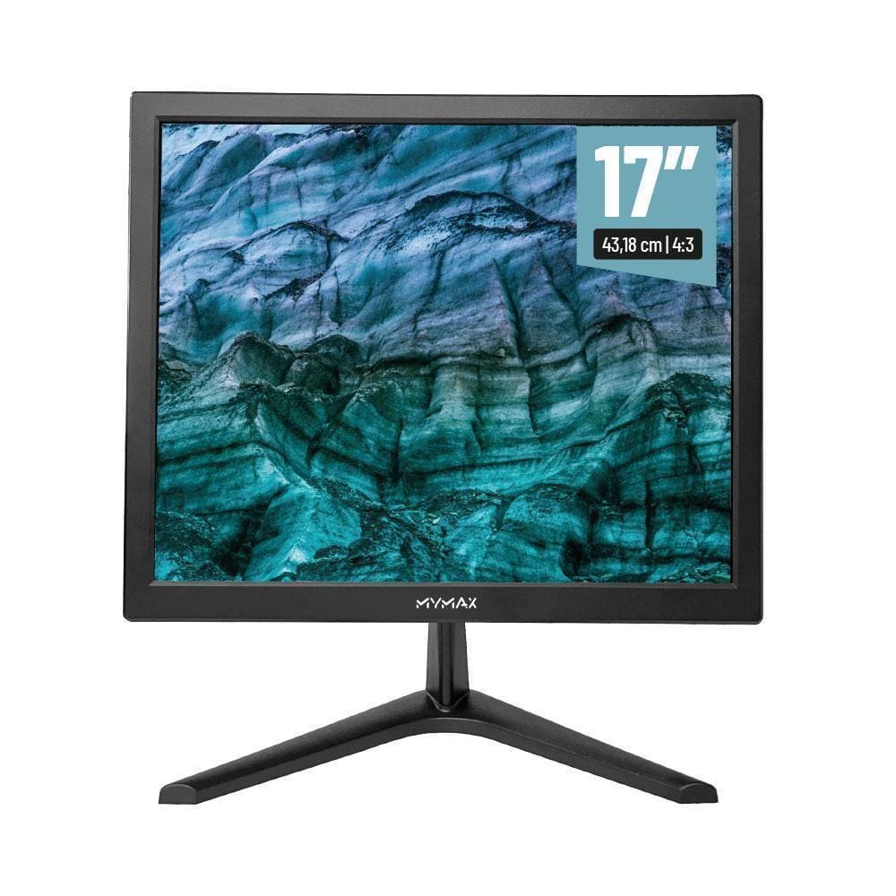 Monitor 17`` Hd Led 60Hz Hdmi Vga Resposta: 3.8 Ms Preto