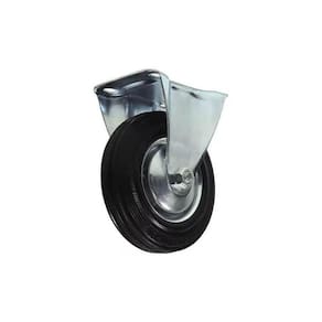 Rodízio Fixo De Borracha 125mm - 5 Polegadas - JST