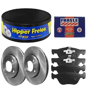 Kit Pastilha Disco Dianteiro Ventilado Linea 1.8 2010 a 2014