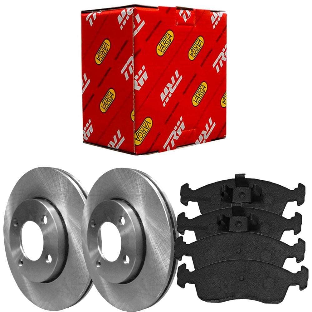 Kit Pastilha Disco Dianteiro Ventilado Palio 1.0 2010 a 2014