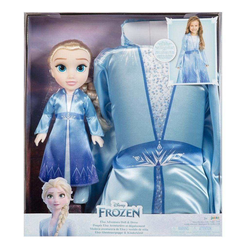 Boneca Elsa Frozen Pelúcia 50cm Disney