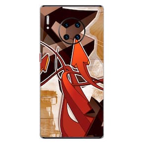 Capa Adesivo Skin071 Verso Para Huawei Mate 30 Pro