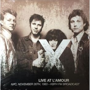 Vinil Duplo X - Live at L´amour, Nyc, November 26th, 1983 Kbfh fm Broadcast - Importado