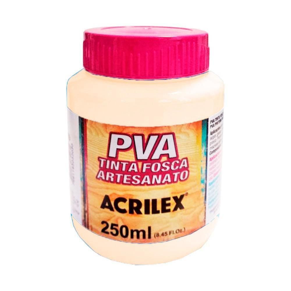 Tinta Pva Fosca 250Ml Palha Acrilex