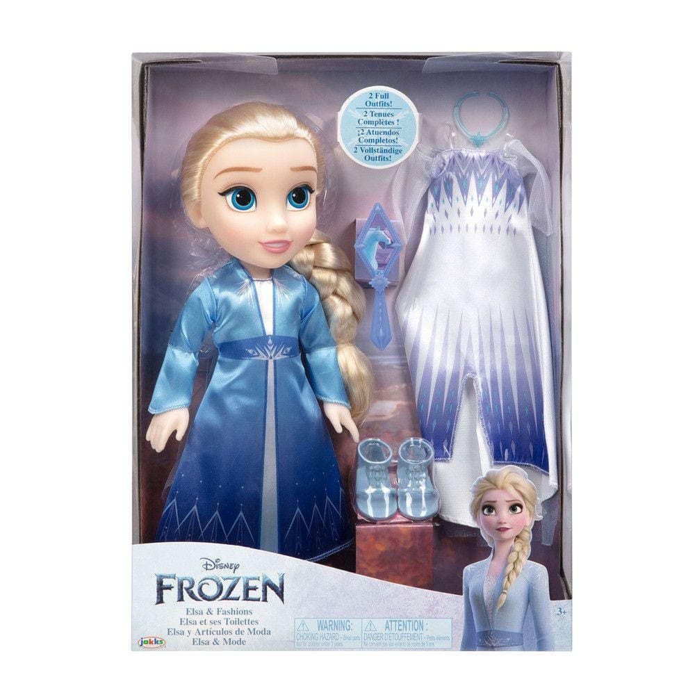 Boneca de pelucia frozen elsa 50cm long jump