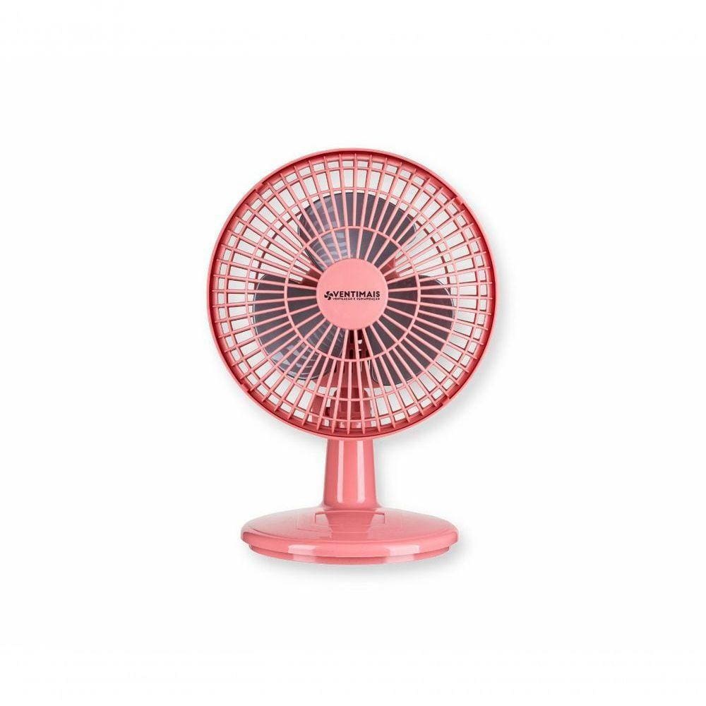 Ventilador Mini Turbo 20Cm 2 Velocidades Ventimais Cor Rosê Voltagem 220V