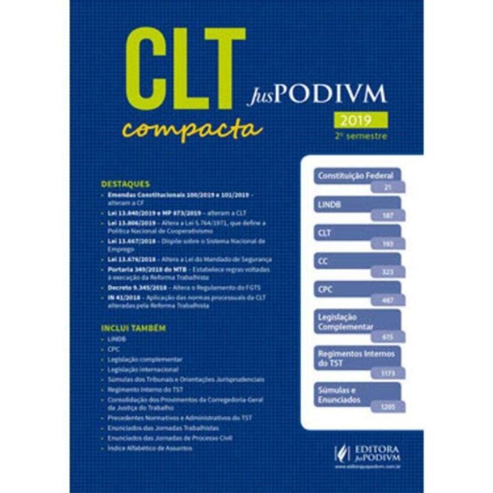 C.L.T. Compacta Juspodivm (2019)