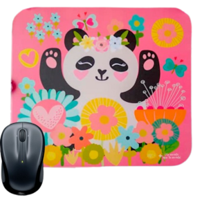 Mouse Pad decorado Marca Me Encanta Panda
