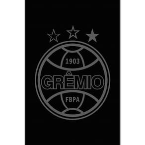 Toalha Social Buettner Jacquard Veludo Futebol Grémio 33cmx50cm Preto