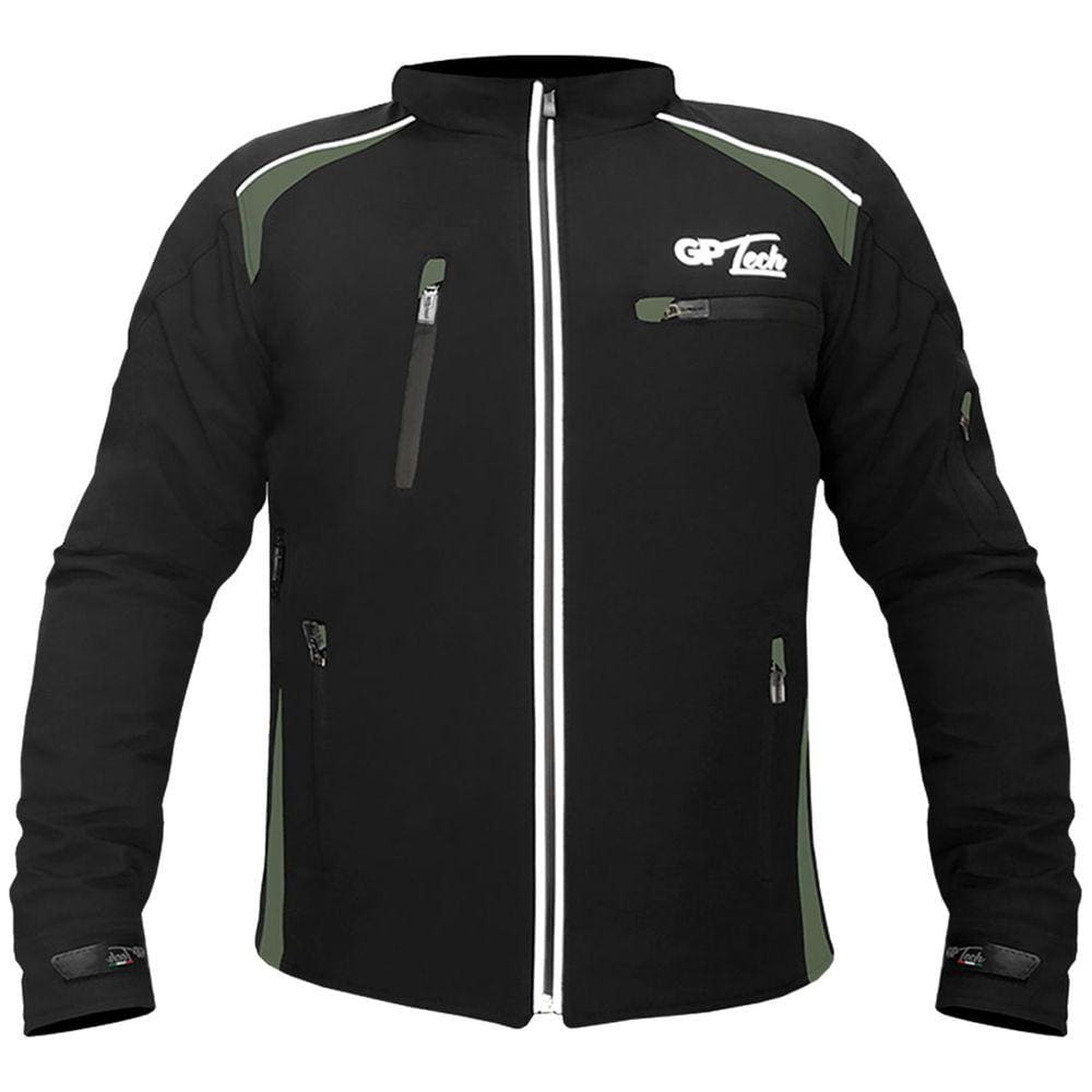 Jaqueta Masculina GP Tech Soft Casual Preto Cinza (5XL)