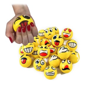 Bola Leve Amarela Smile Emojis Variados