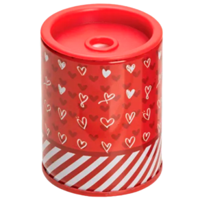 Apontador Com Depósito Metálico Love Molin Vermelho