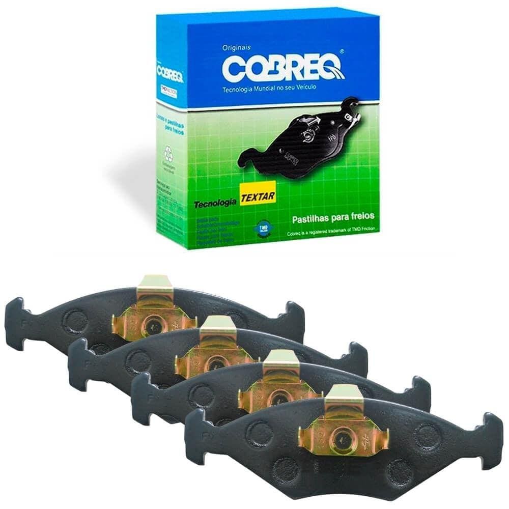 Kit Pastilha Freio Classic 2006 A 2009 Diant Teves Cobreq