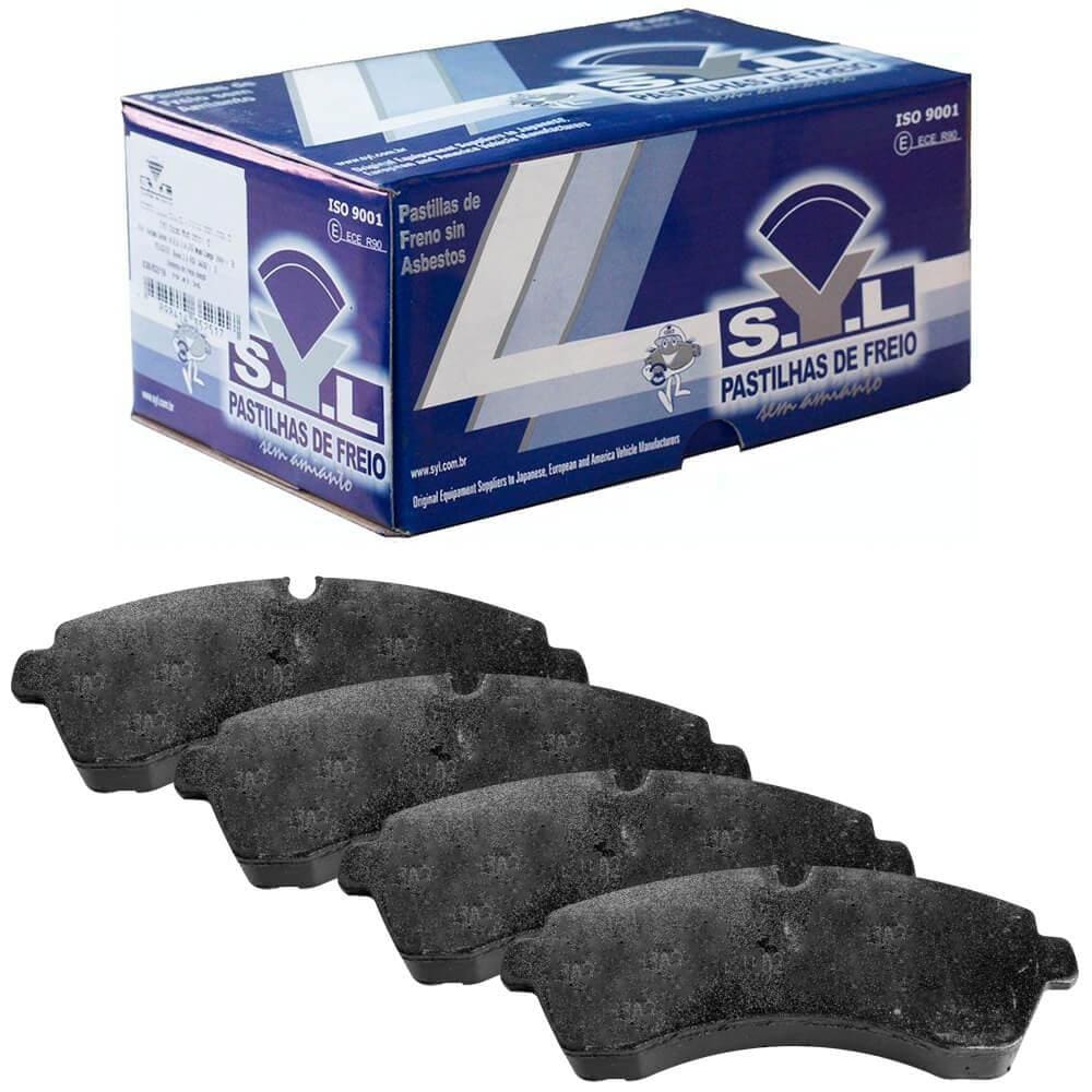 Kit Pastilha Freio Mb Sprinter 311 415 515 Dianteira Brembo