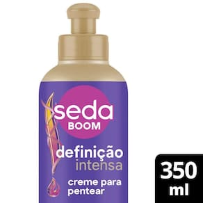 Creme para Pentear Seda Boom Definição Intensa 350ml