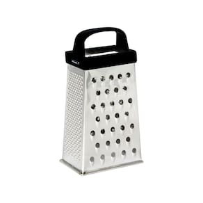 Ralador com 4 Faces em Inox com Alça Black 16.5 cm - Mimo Style - ASA1176X