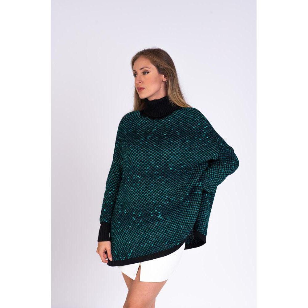 Poncho Mangas Longas Mousse