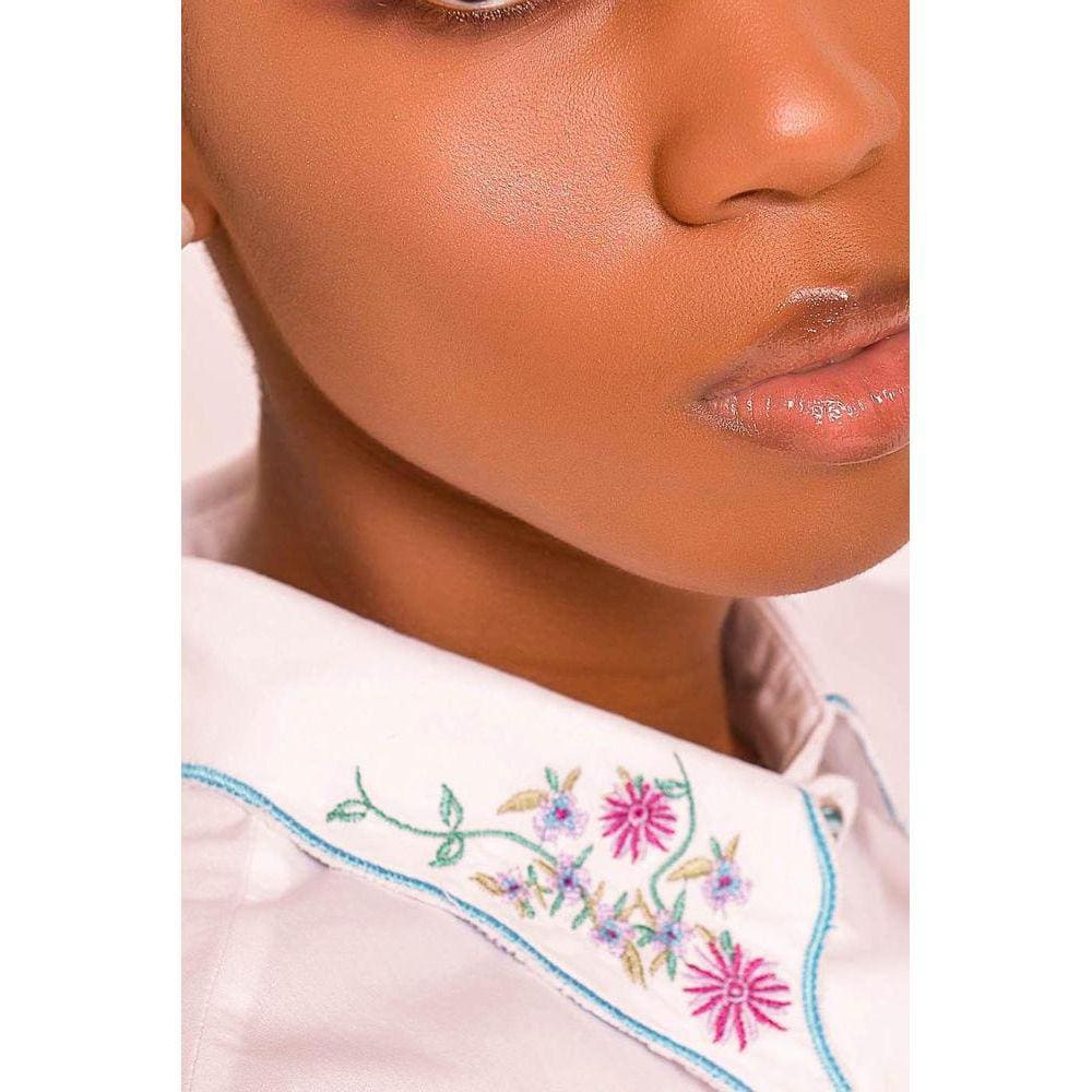 Camisa Cropped Bordado