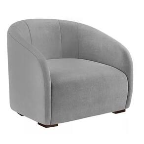 Poltrona Decorativa Julia - Cinza - Renascer Decor